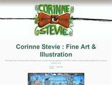 Tablet Screenshot of corinnestevie.com